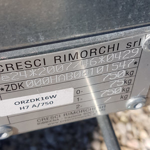 RIMORCHIO H7/A CON COPERCHIO